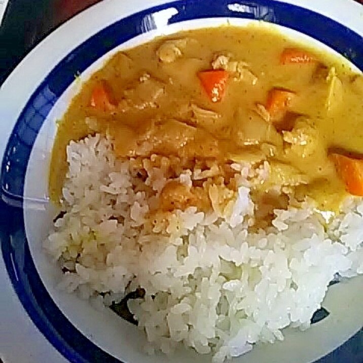 給食っぽいカレー